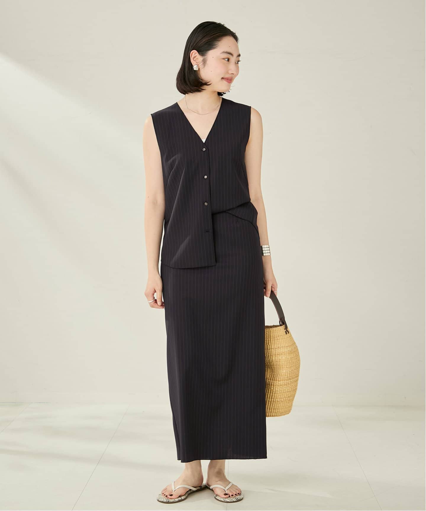 Plage プラージュ　シースルーブラック　ベスト ジレ Plage プラージュ シースルーブラック ベスト ジレ - メルカリ