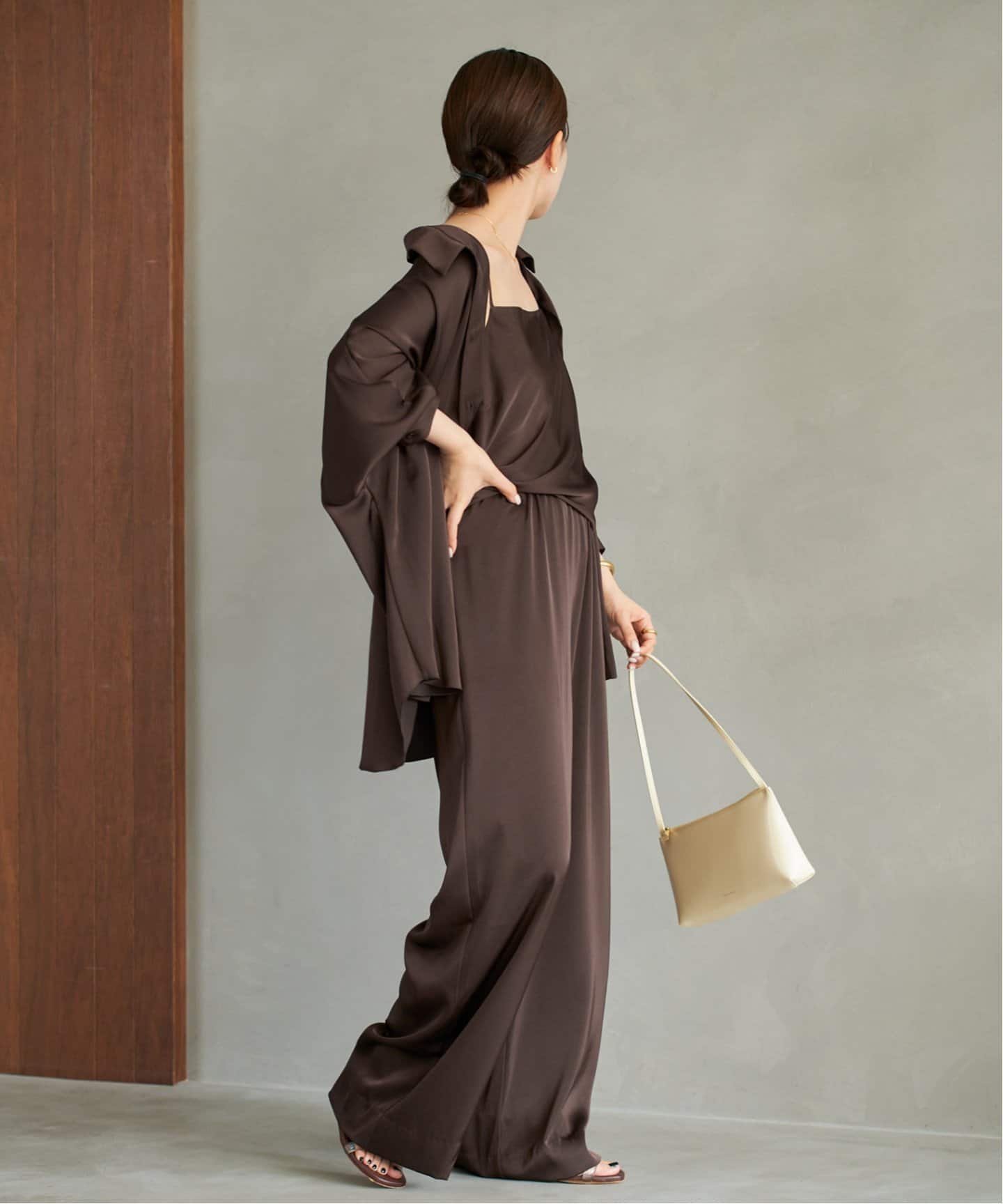 dull satin キャミソール plage 2025AW dull satin キャミソール plage 2025AW - メルカリ