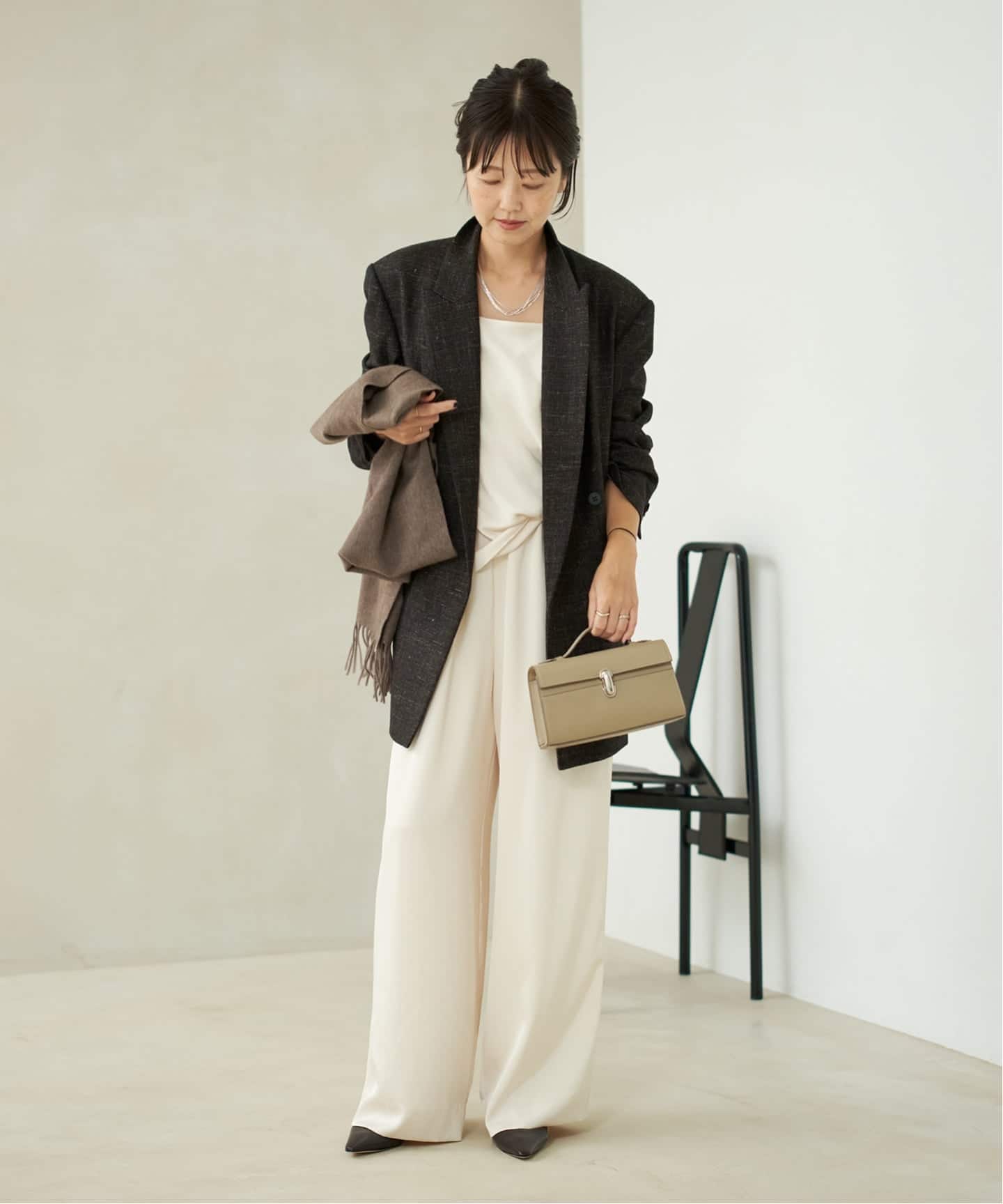dull satin キャミソール plage 2025AW 追加》dull satin キャミソール（キャミソール）｜Plage