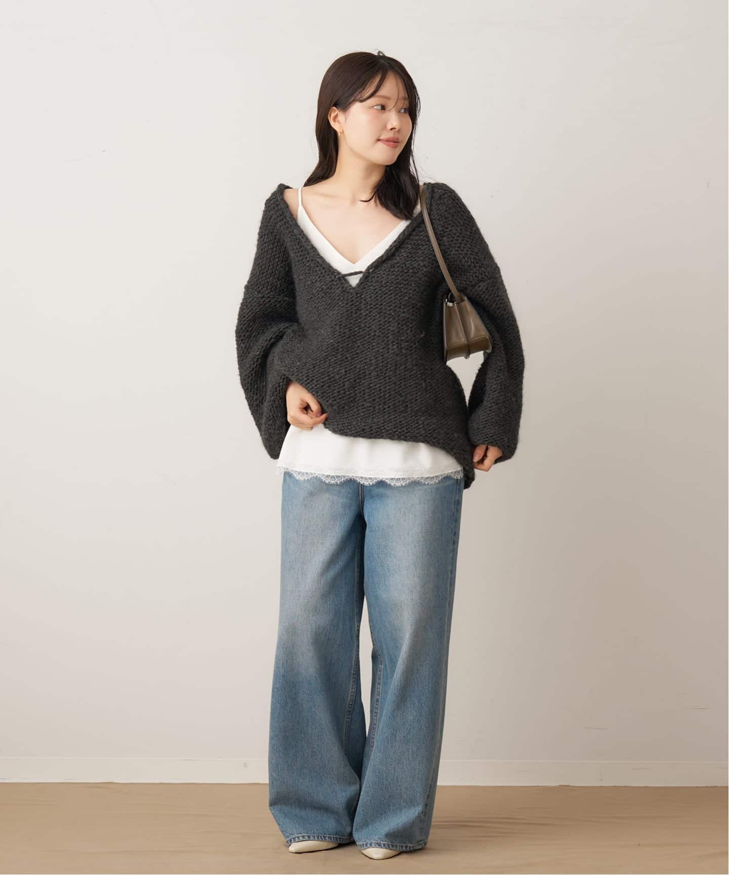 plage 2Way キャミソールニット plage 2Way キャミソールニット plage 2Way キャミソールニット