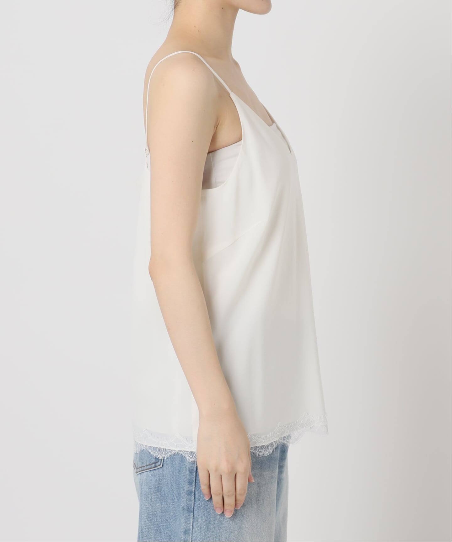 25AW【新品タグ付】solstiss french lace キャミソール solstiss french lace キャミソール（キャミソール）｜Plage