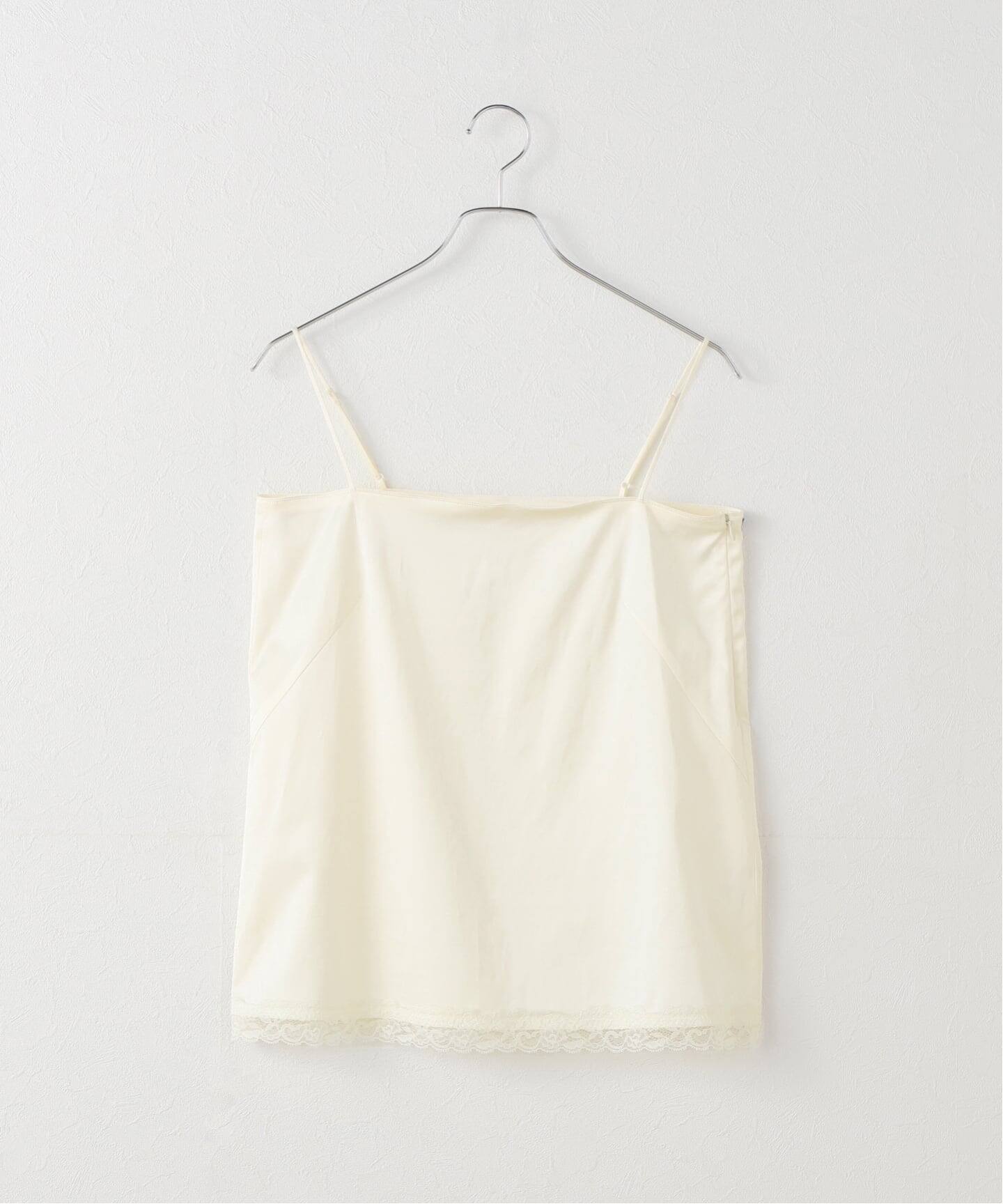 layered lace satin キャミソール（キャミソール）｜Plage（プラージュ