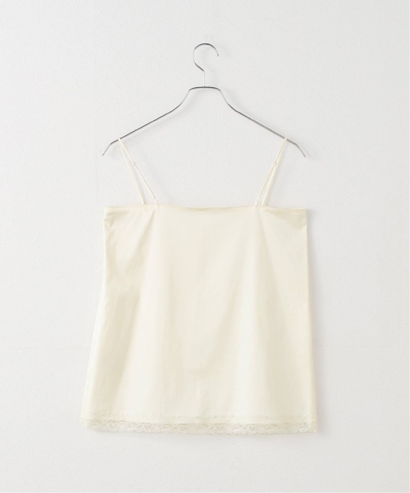 layered lace satin キャミソール（キャミソール）｜Plage（プラージュ