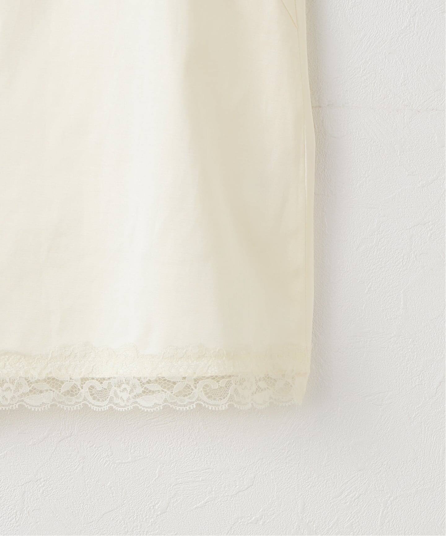 Plage Satin Uneck キャミソール　サテンキャミソール plage（プラージュ） キャミソール layered lace satin キャミソール