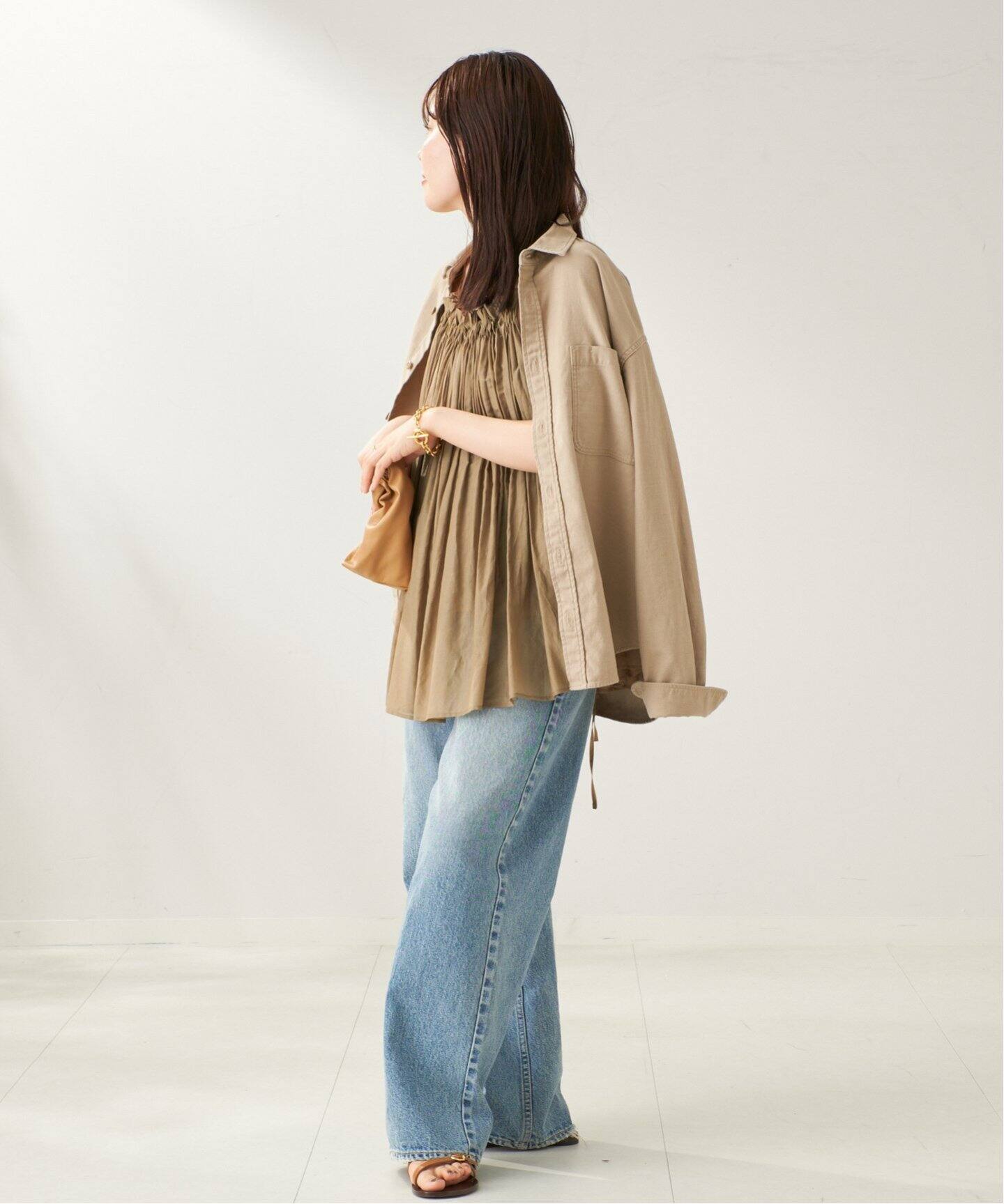 GATHERED DESIGN キャミ（キャミソール）｜Plage（プラージュ）の通販 