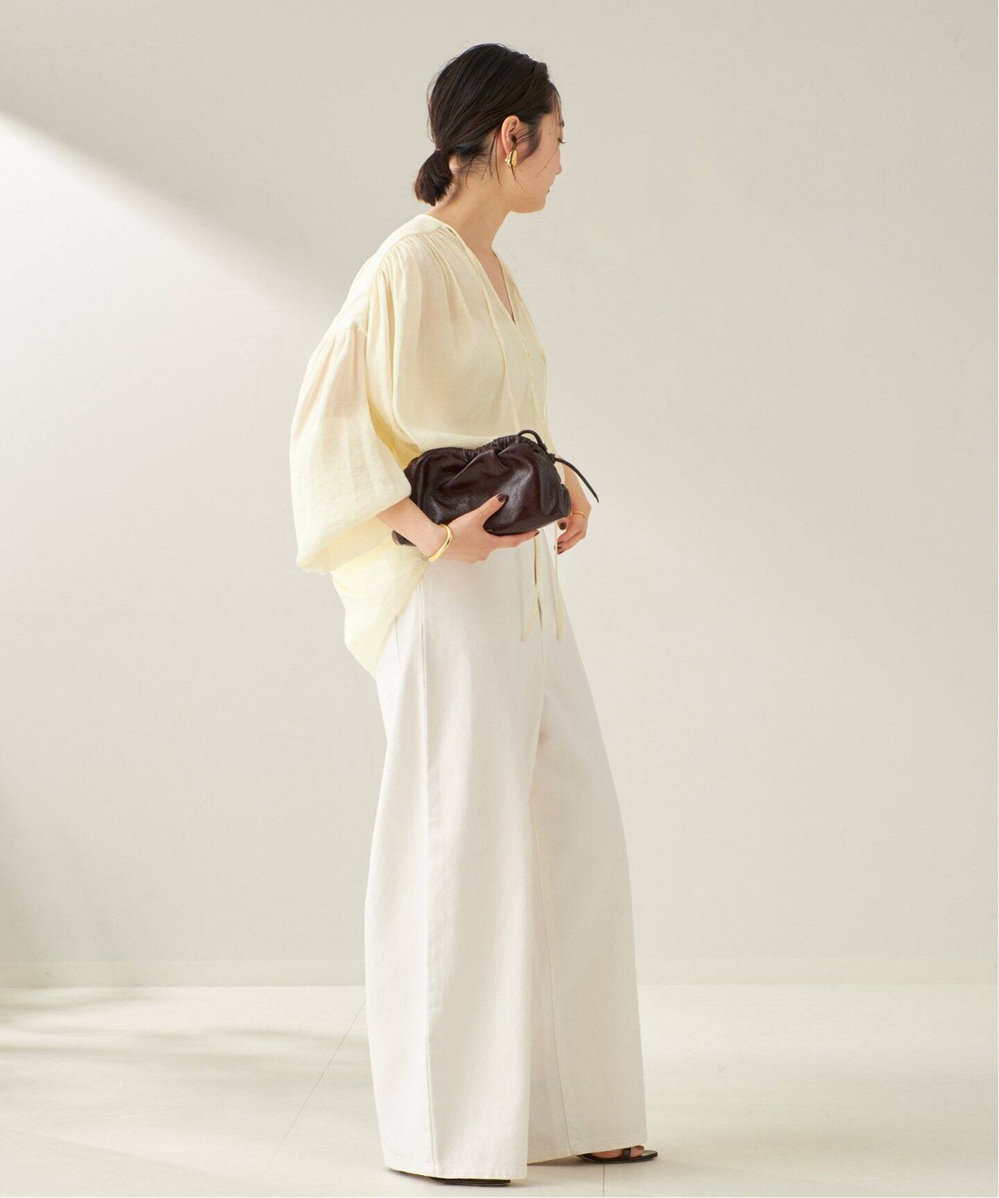 今季美品Plage FROSTY ブラウス プラージュ Plage FROSTY ブラウス （ブラック D