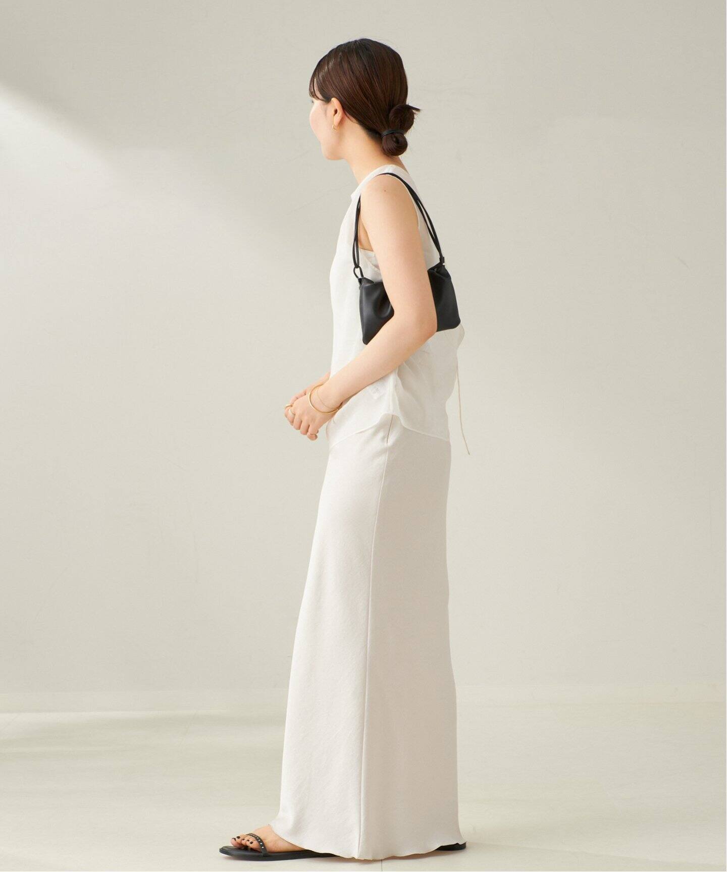 COTTON SILK SHEER N/S ブラウス（シャツ／ブラウス）｜Plage