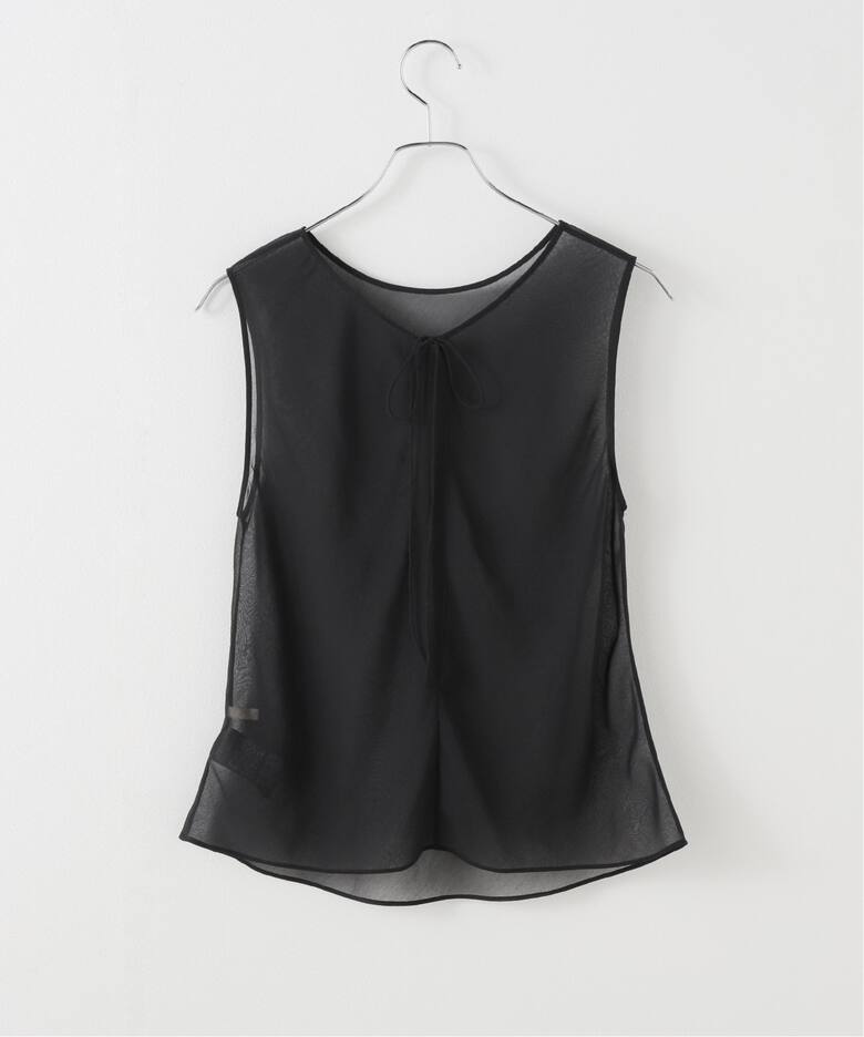 COTTON SILK SHEER N/S ブラウス（シャツ／ブラウス）｜Plage 