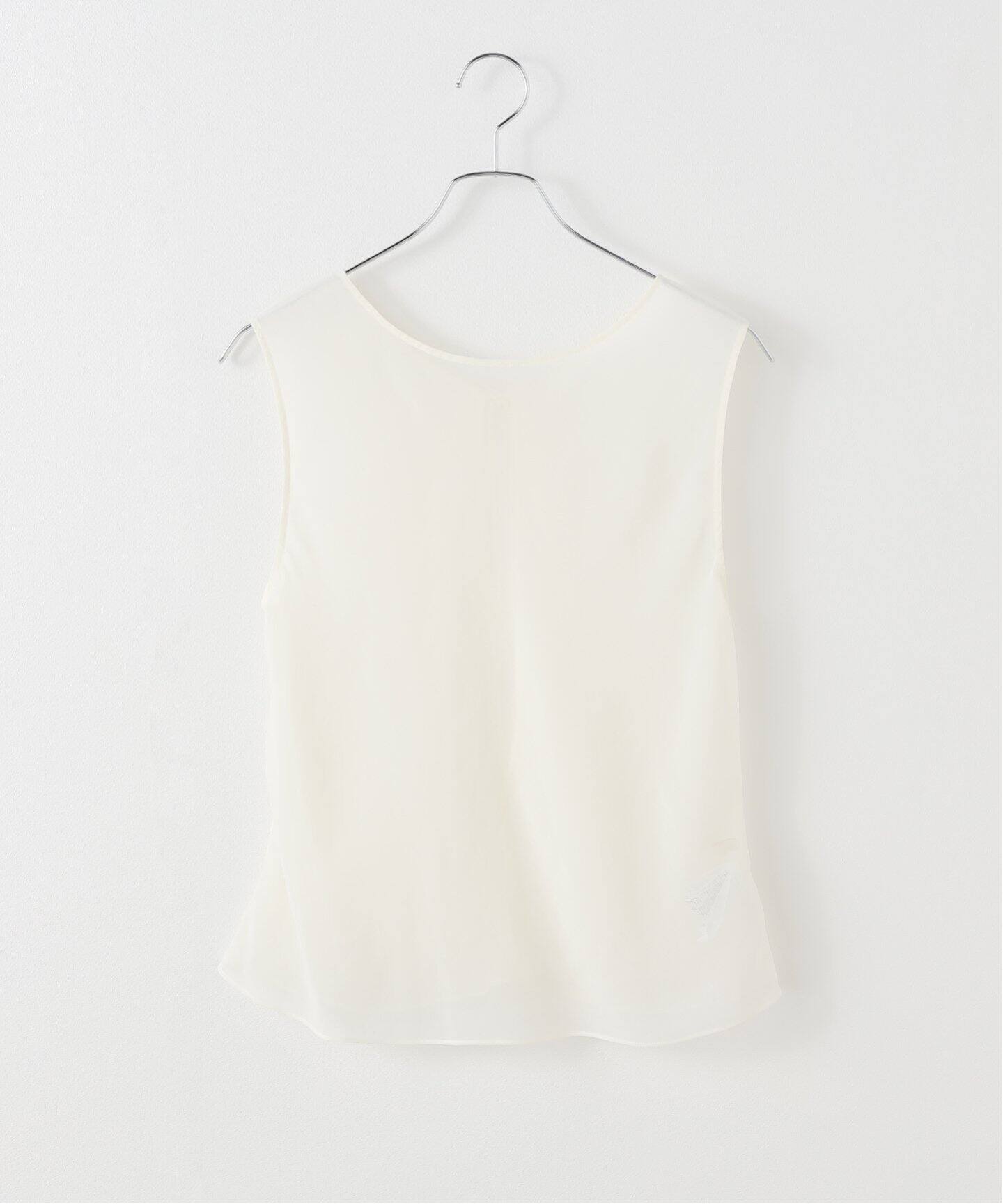 COTTON SILK SHEER N/S ブラウス（シャツ／ブラウス）｜Plage