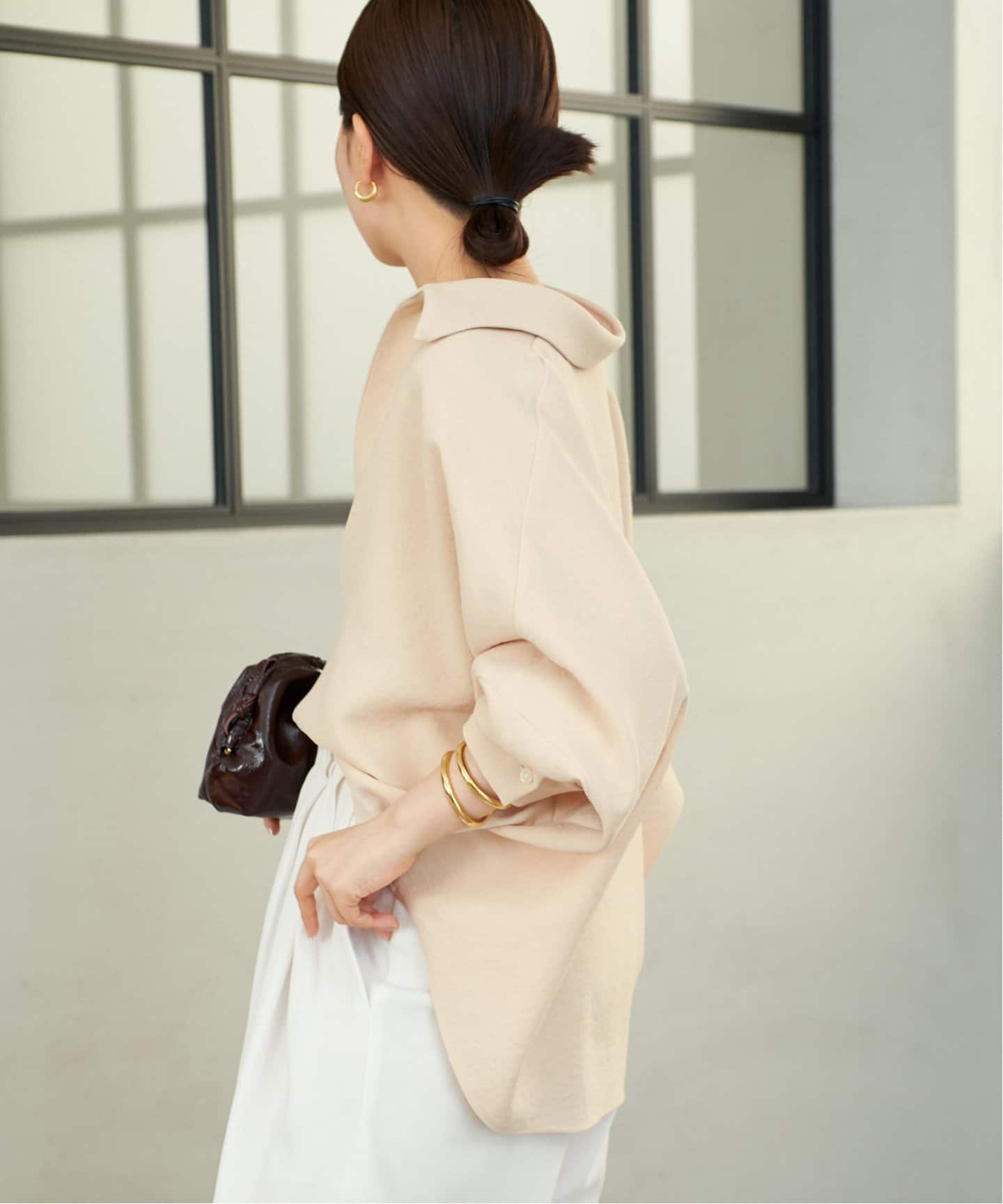 追加》GEORGETTE SKIPPER ブラウス（シャツ／ブラウス）｜Plage
