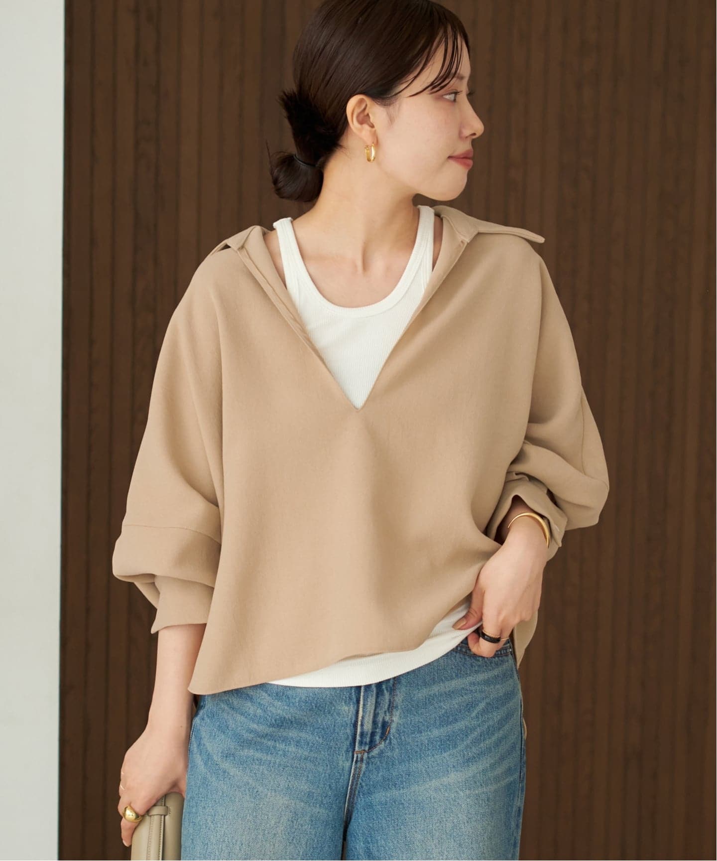 【Plage】ETTE SKIPPER ブラウス plage ブラウス シャツ 「追加」GEORGETTE SKIPPER レディース