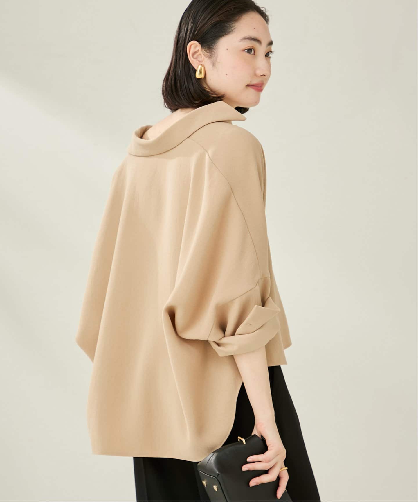 追加予約》GEORGETTE SKIPPER ブラウス（シャツ／ブラウス