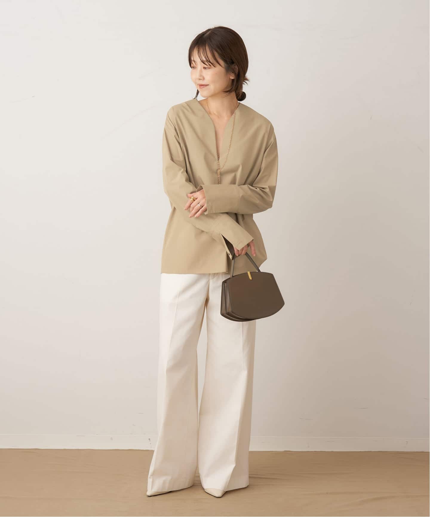 スキッパー ブラウス（シャツ／ブラウス）｜Plage（プラージュ）の通販