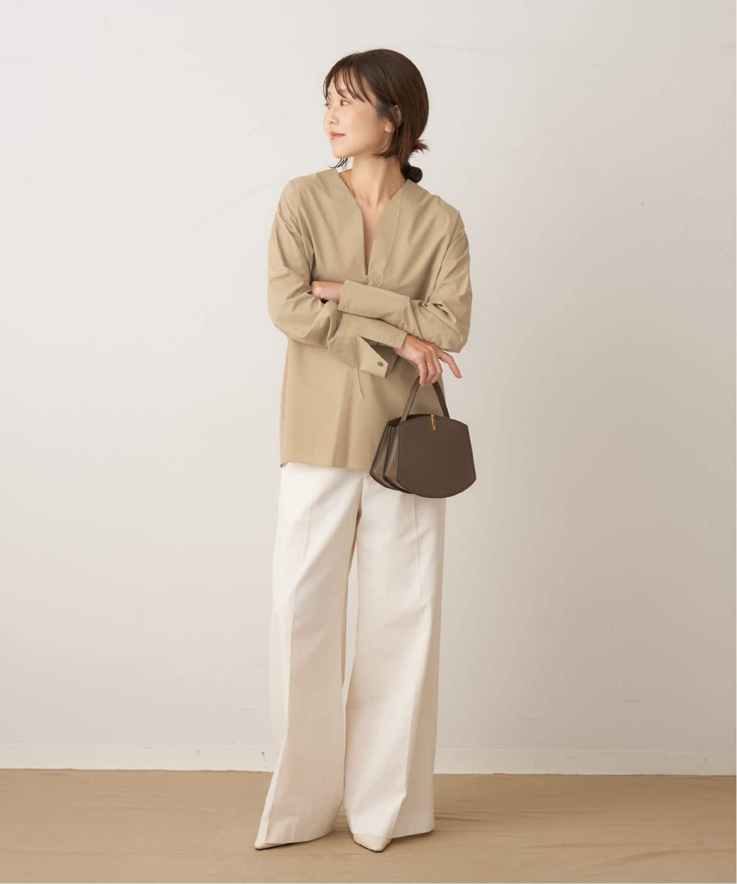 スキッパー ブラウス（シャツ／ブラウス）｜Plage（プラージュ）の通販