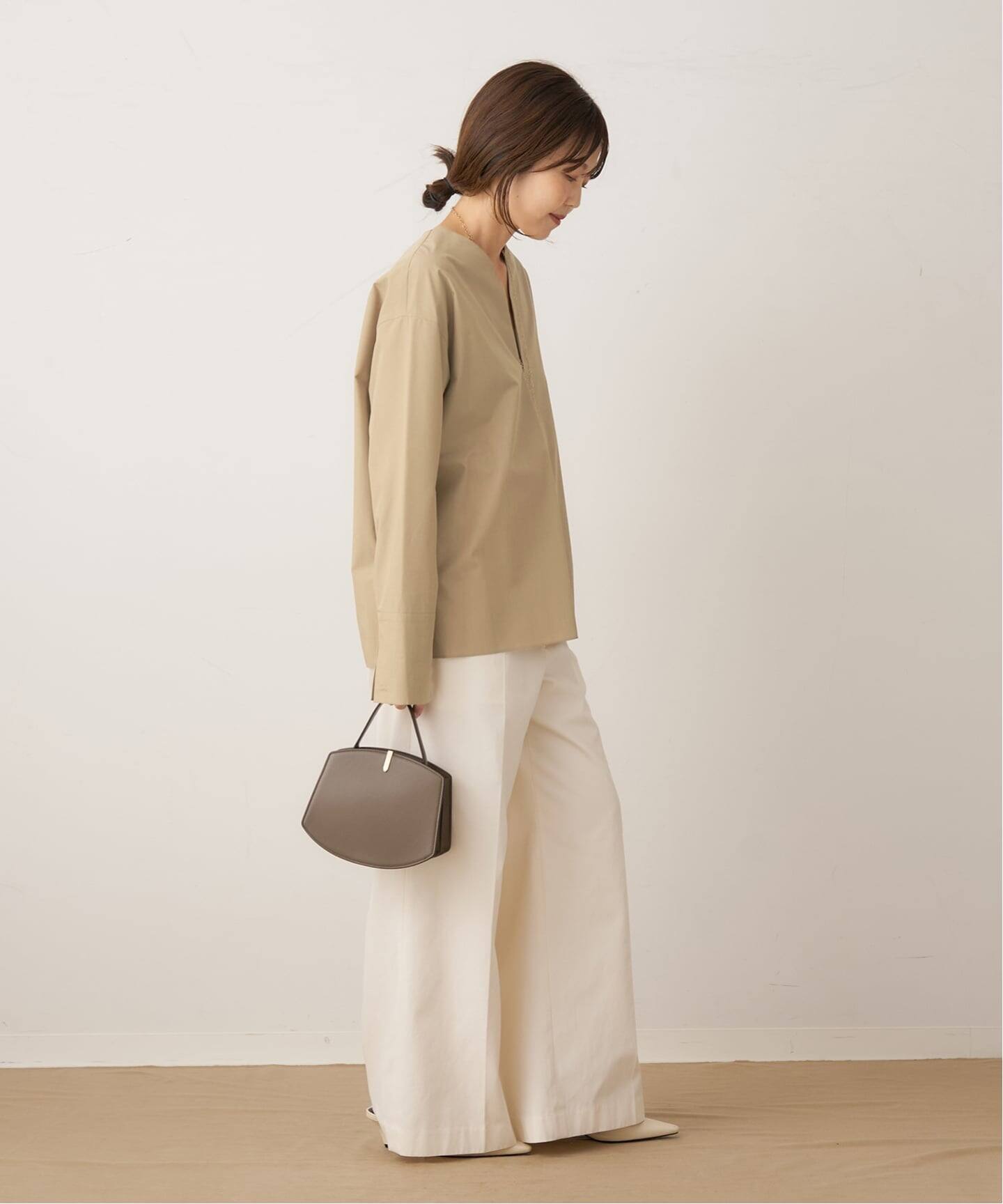 plage スキッパーシャツ plage｜《追加》R'IAM フォルムスキッパーシャツ | Rakuten Fashion