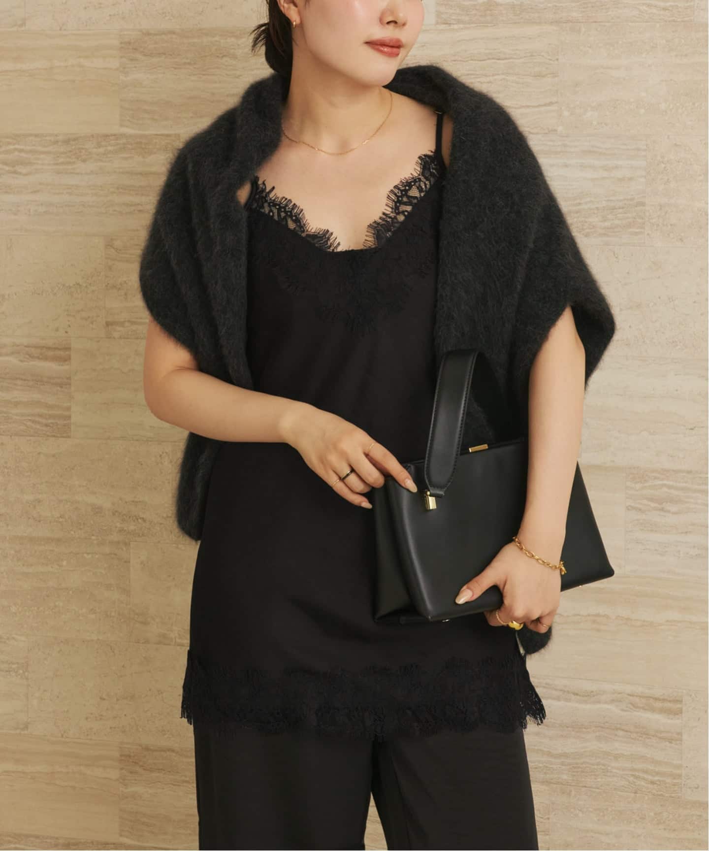 Lace Satin キャミソール（キャミソール）｜Plage（プラージュ）の通販