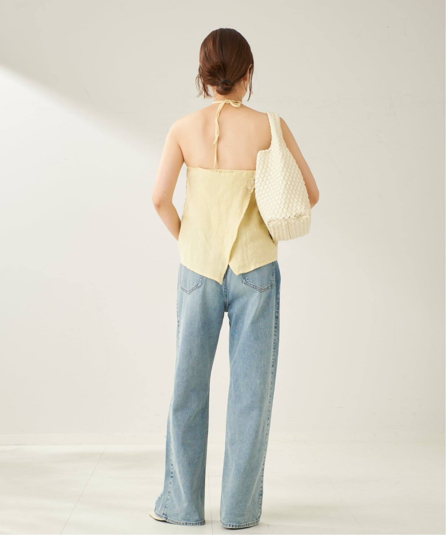 DEIJI STUDIO / デイジスタジオ Linen Wrap Back トップス（その他