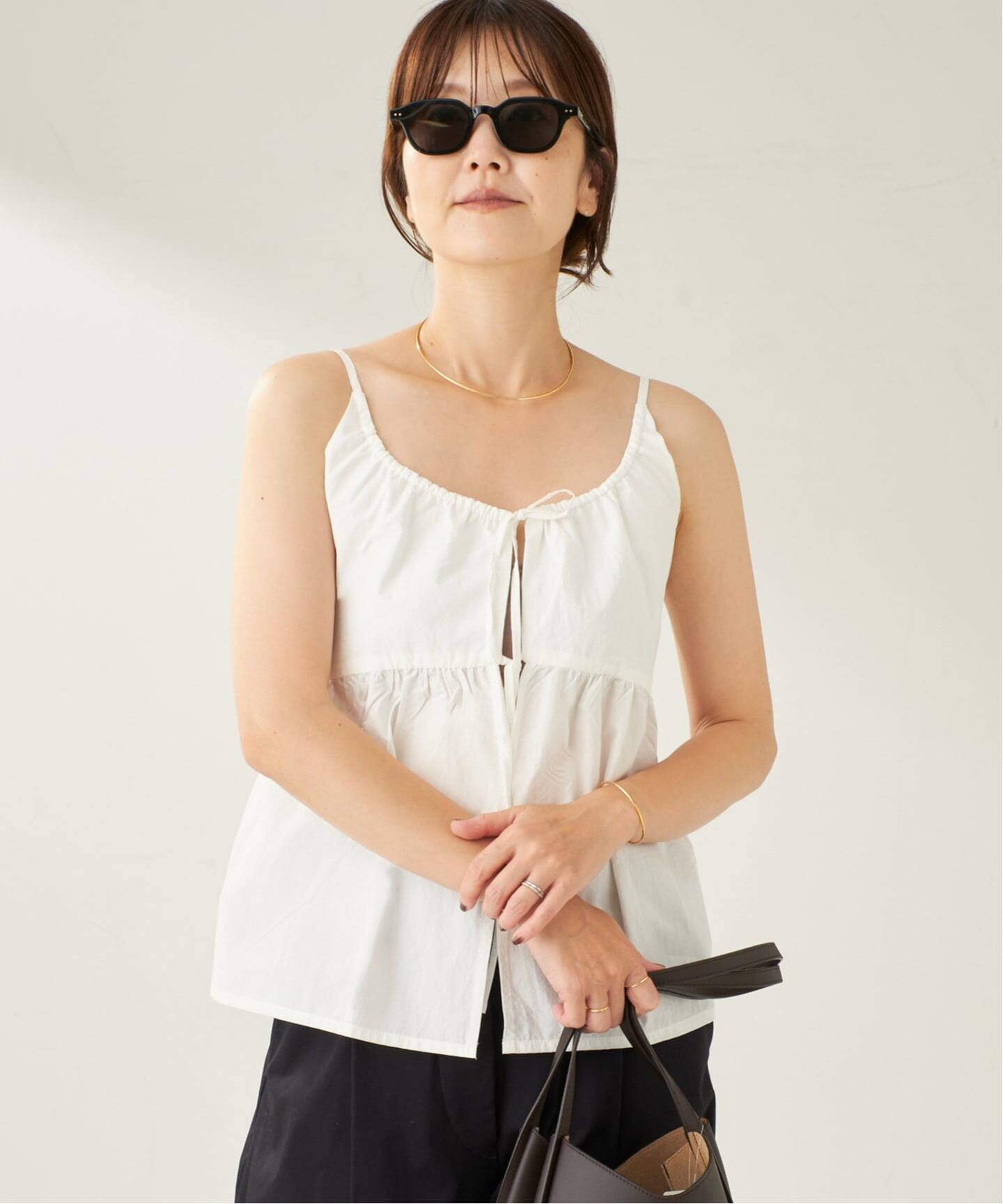 DEIJI STUDIO / デイジスタジオ Double Tie トップス（その他トップス