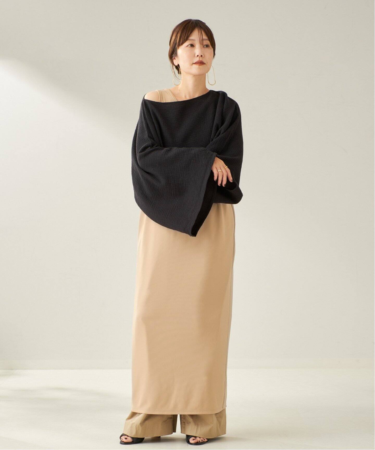 LES ATELIERS FRANCAIS DE CONFECTION 別注 TUBE ブラウス（シャツ 
