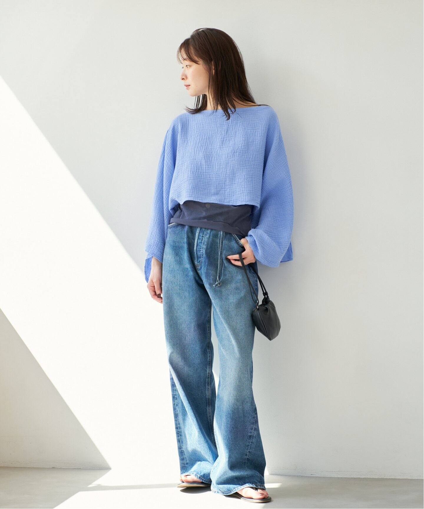 LES ATELIERS FRANCAIS DE CONFECTION 別注 TUBE ブラウス