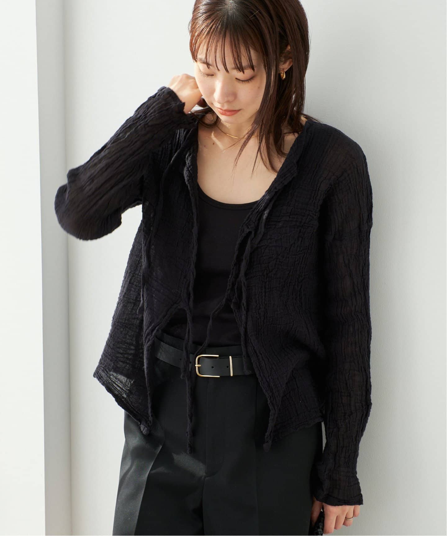トップス LES ATELIERS FRANCAIS plage 追加》LES ATELIERS FRANCAIS DE CONFECTION 別注 2WAY RBN