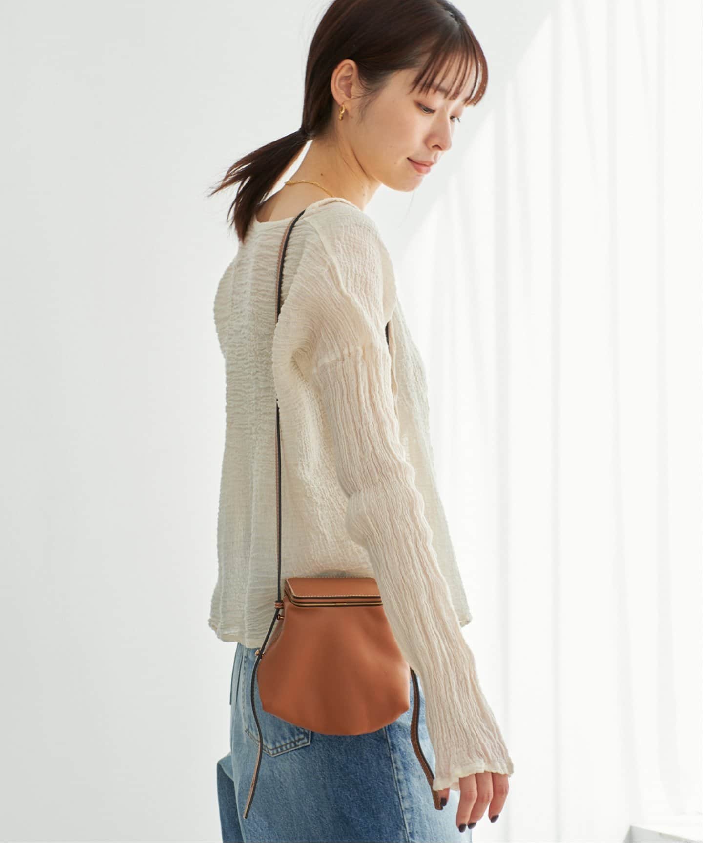 plage アトリエフランセ　2WAY RBN トップス plage】アトリエフランセ 2way RBNトップス