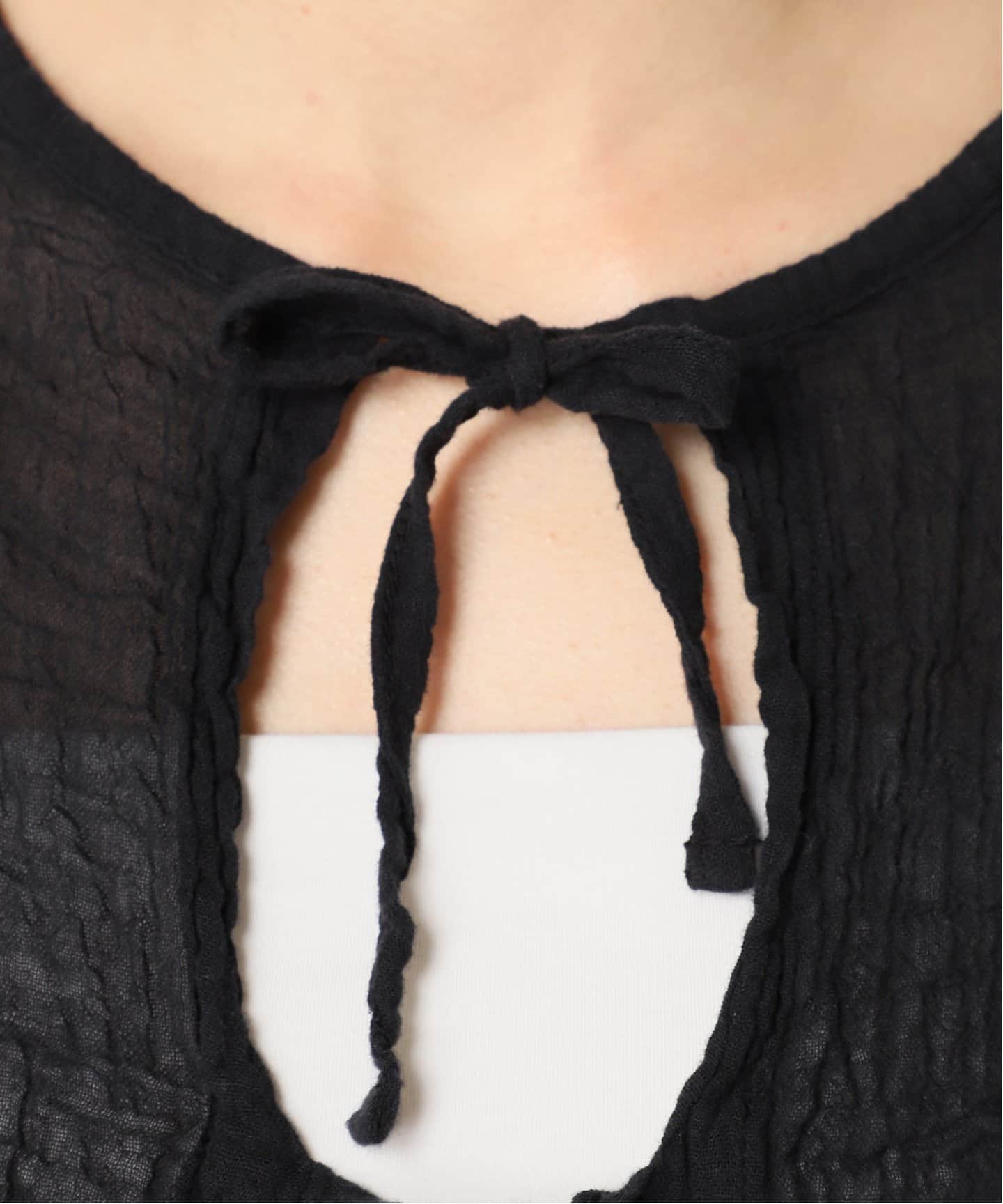 plage アトリエフランセ　2WAY RBN トップス plage｜《追加》LES ATELIERS FRANCAIS DE CONFECTION 別注 2WAY