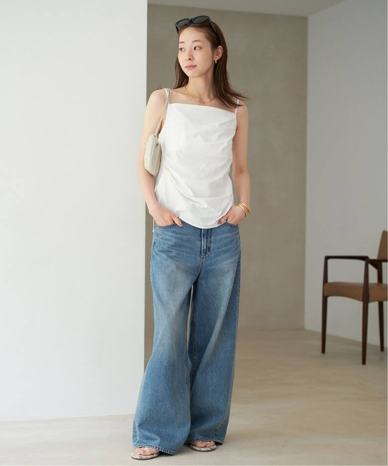 le / ル DRAPE SLEEVELESS トップス（キャミソール）｜Plage 