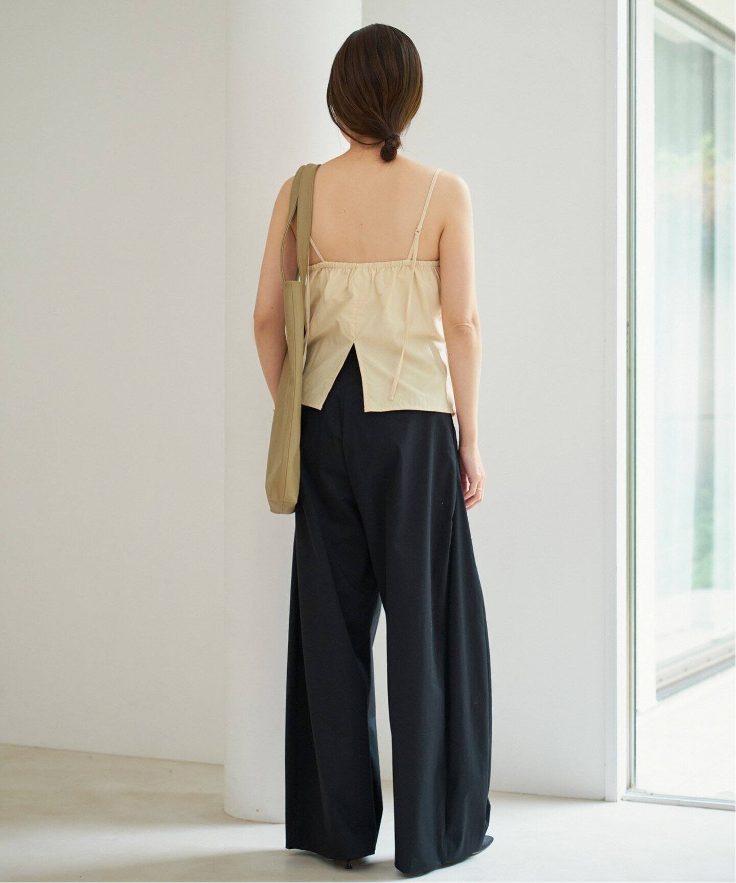 le / ル DRAPE SLEEVELESS トップス（キャミソール）｜Plage 