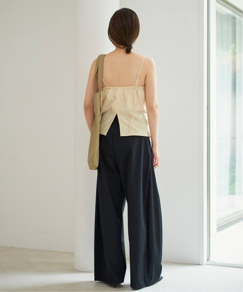 le / ル DRAPE SLEEVELESS トップス（キャミソール）｜Plage 