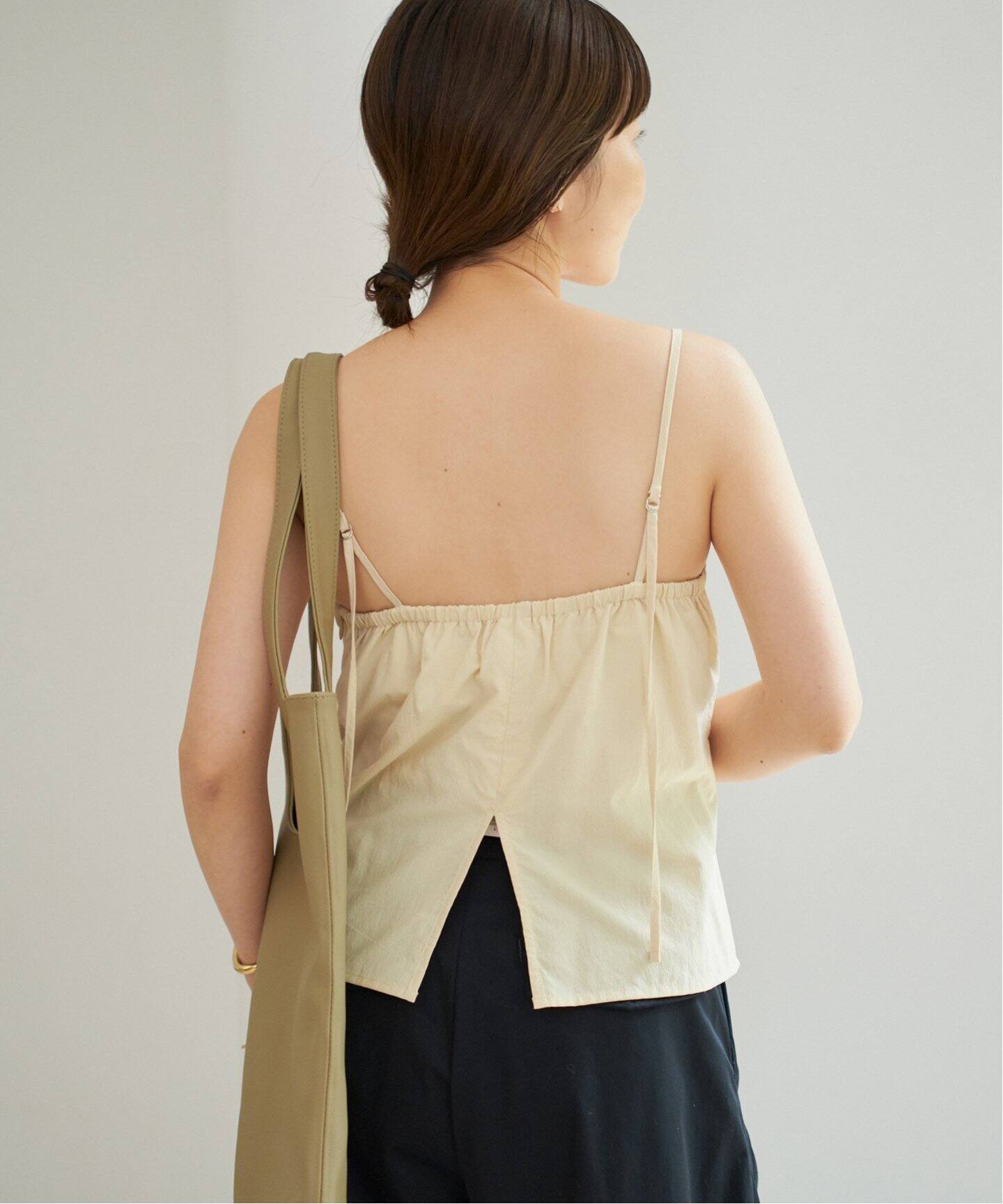 le / ル DRAPE SLEEVELESS トップス（キャミソール）｜Plage 