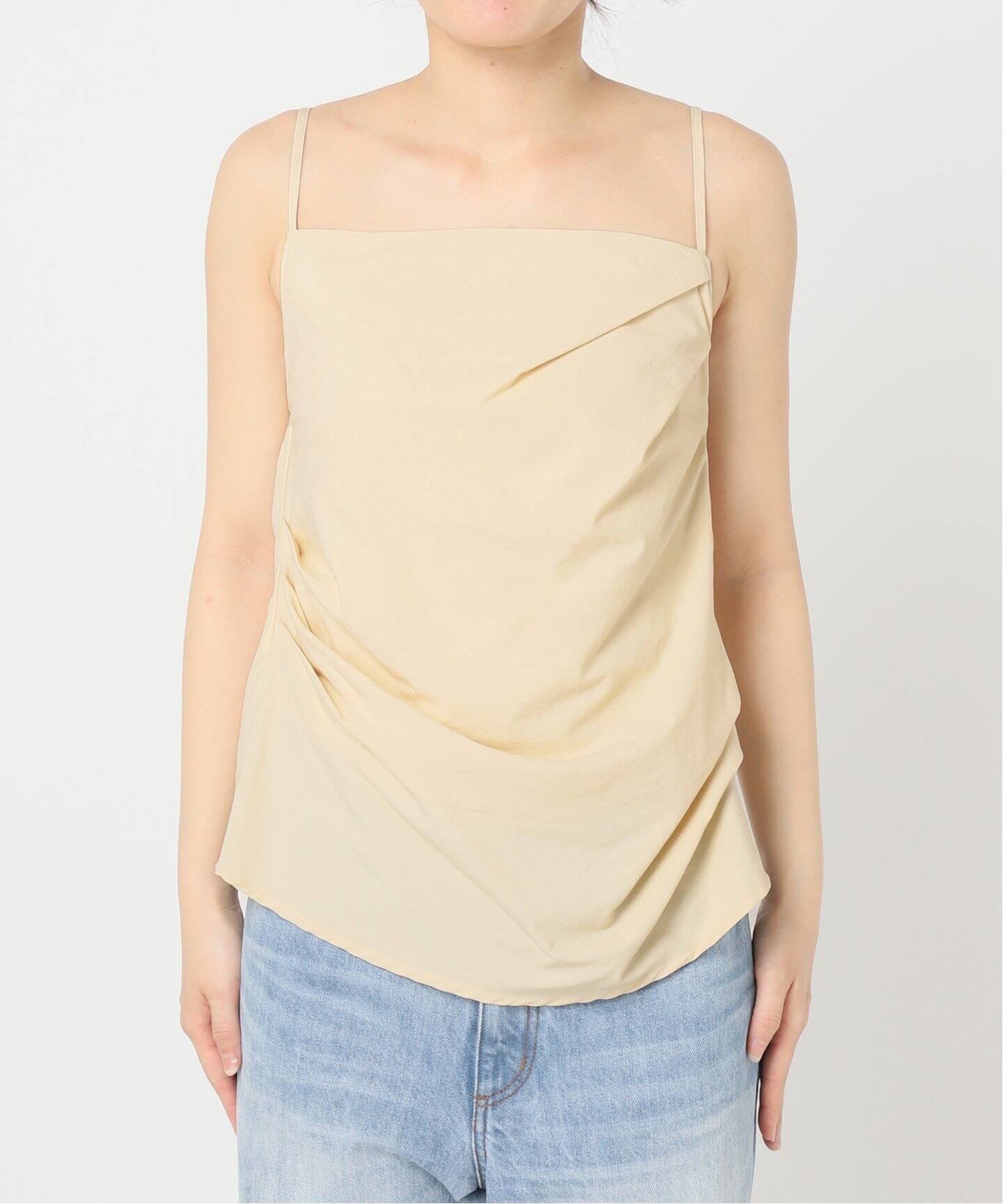 Plage le /ル DRAPE SLEEVELESS トップス le / ル DRAPE SLEEVELESS トップス（キャミソール）｜Plage