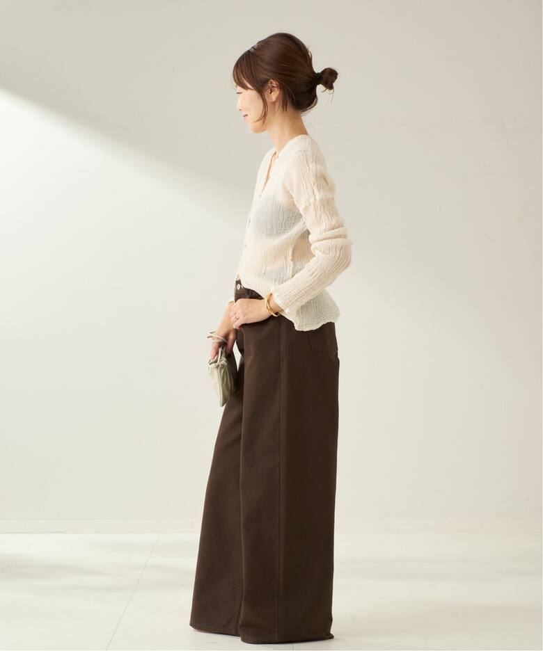 LES ATELIERS FRANCAIS DE CONFECTION 別注 BTN VN ブラウス（シャツ  