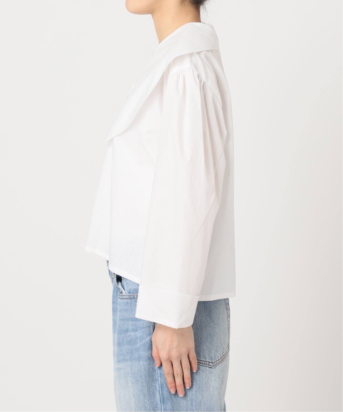 plage PAN/パン 別注 BIG COLLAR ブラウス PAN/パン 別注 BIG COLLAR ブラウス（シャツ／ブラウス）｜Plage