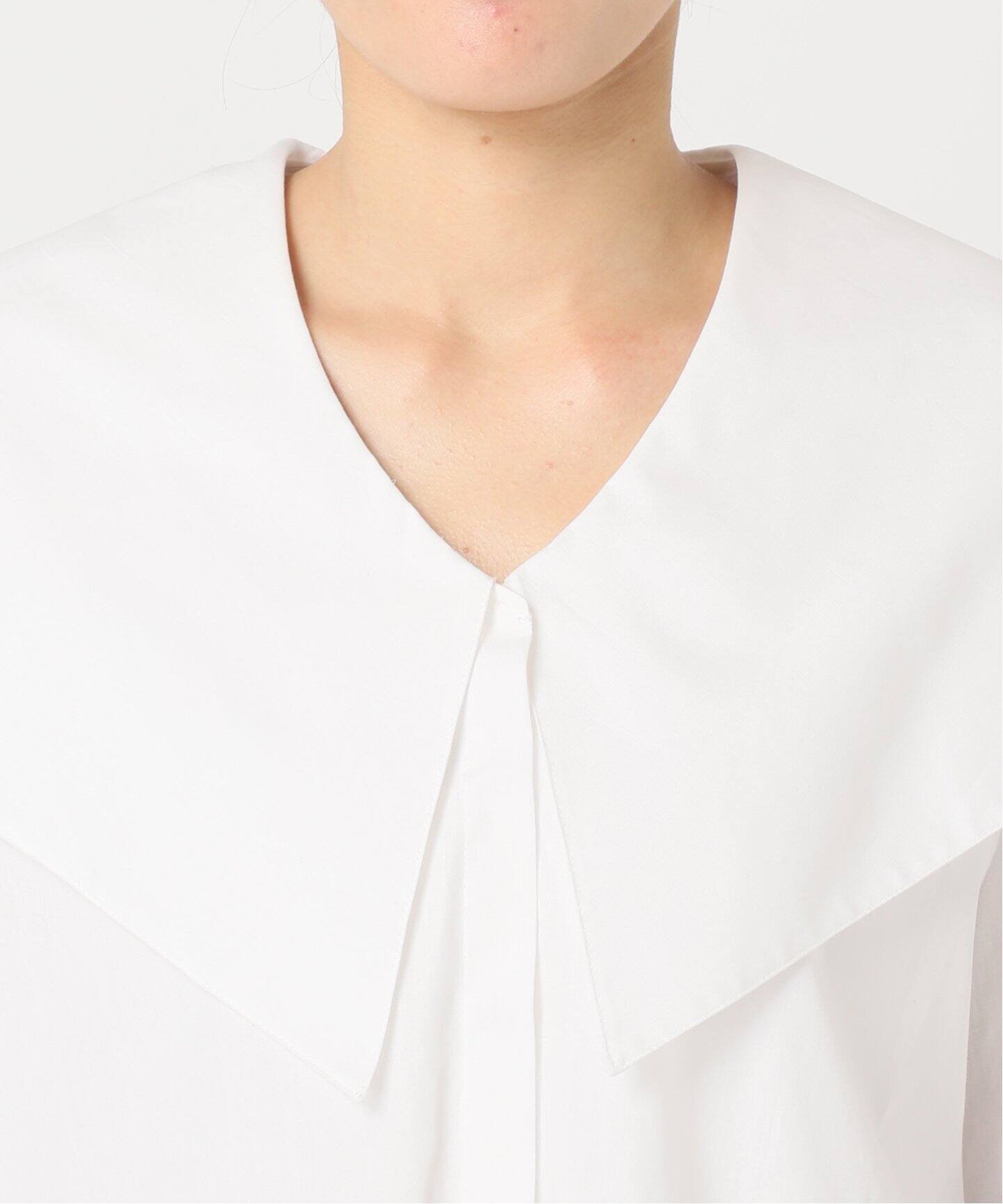 plage PAN/パン 別注 BIG COLLAR ブラウス PAN/パン 別注 BIG COLLAR ブラウス（シャツ／ブラウス）｜Plage