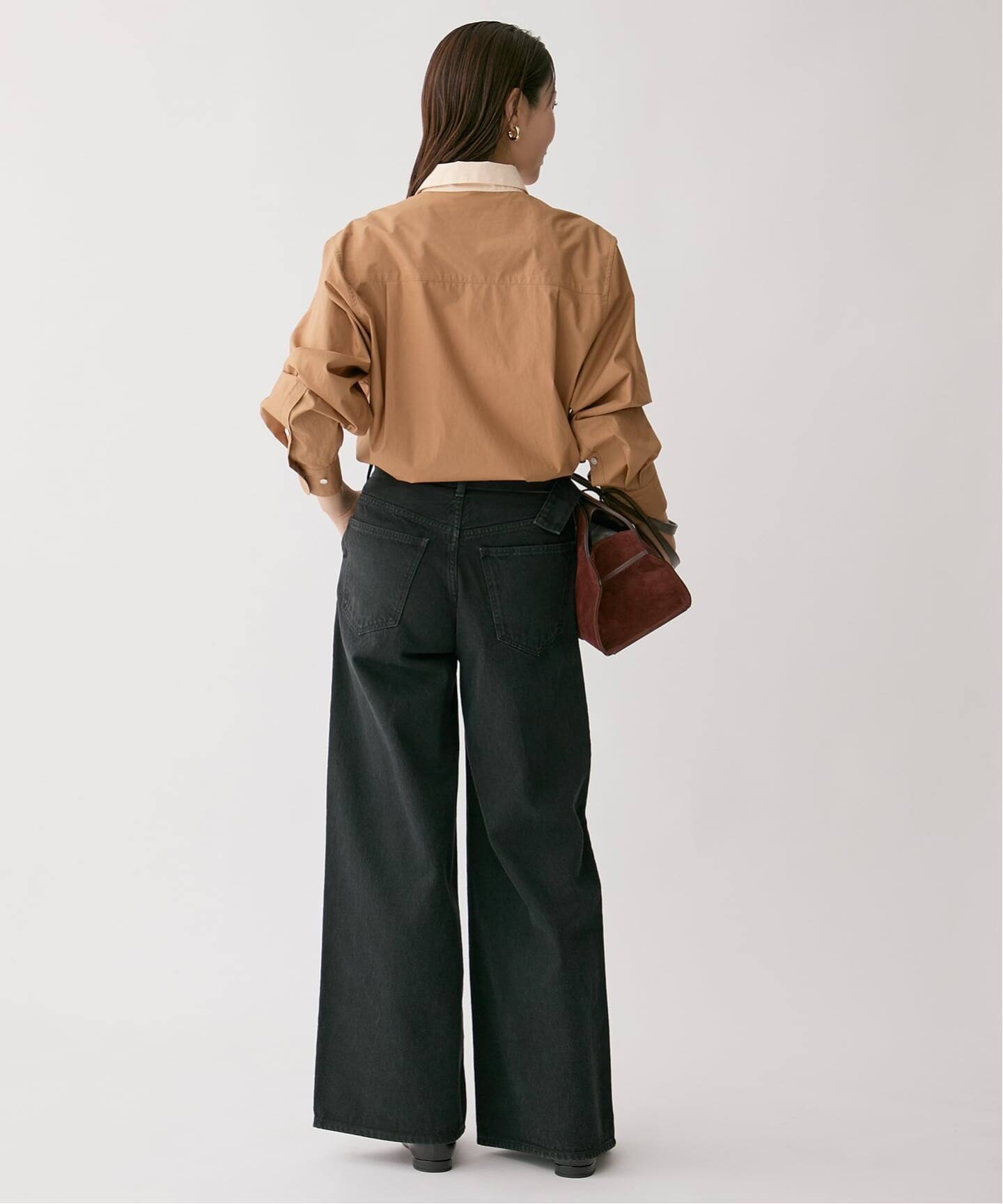 VERMEIL par iena✨21SS　CPタイプライター バイオブラウス 予約》コットンタイプライターオーバーシャツ（シャツ／ブラウス