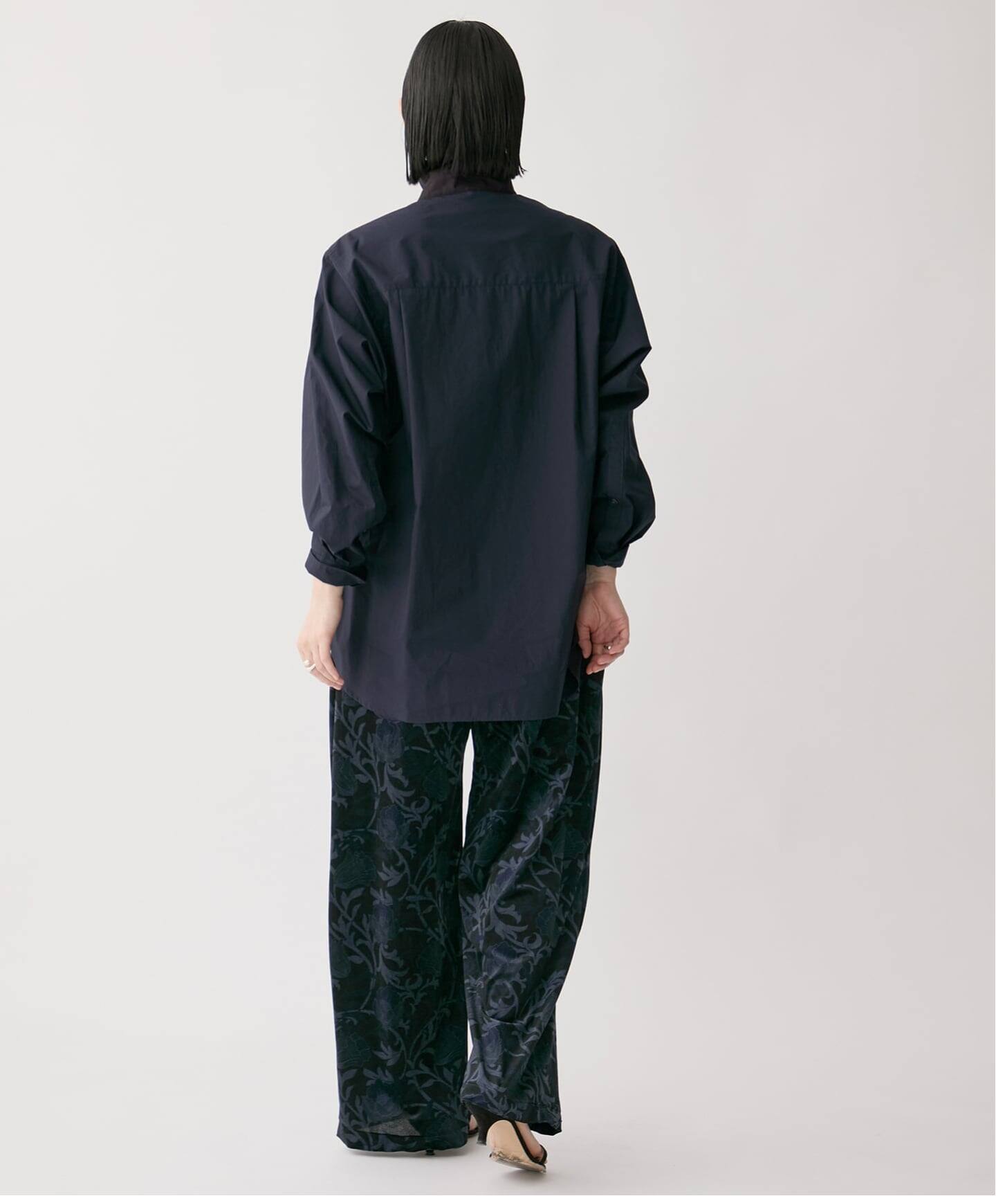 VERMEIL par iena✨21SS　CPタイプライター バイオブラウス 予約》コットンタイプライターオーバーシャツ（シャツ／ブラウス