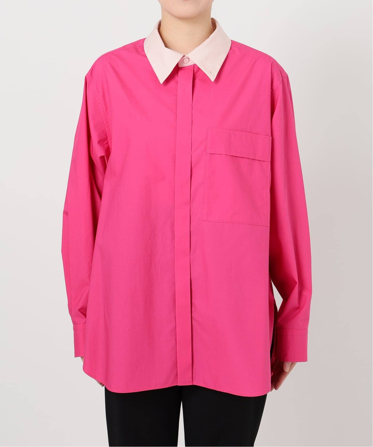 VERMEIL par iena✨21SS　CPタイプライター バイオブラウス 予約》コットンタイプライターオーバーシャツ（シャツ／ブラウス