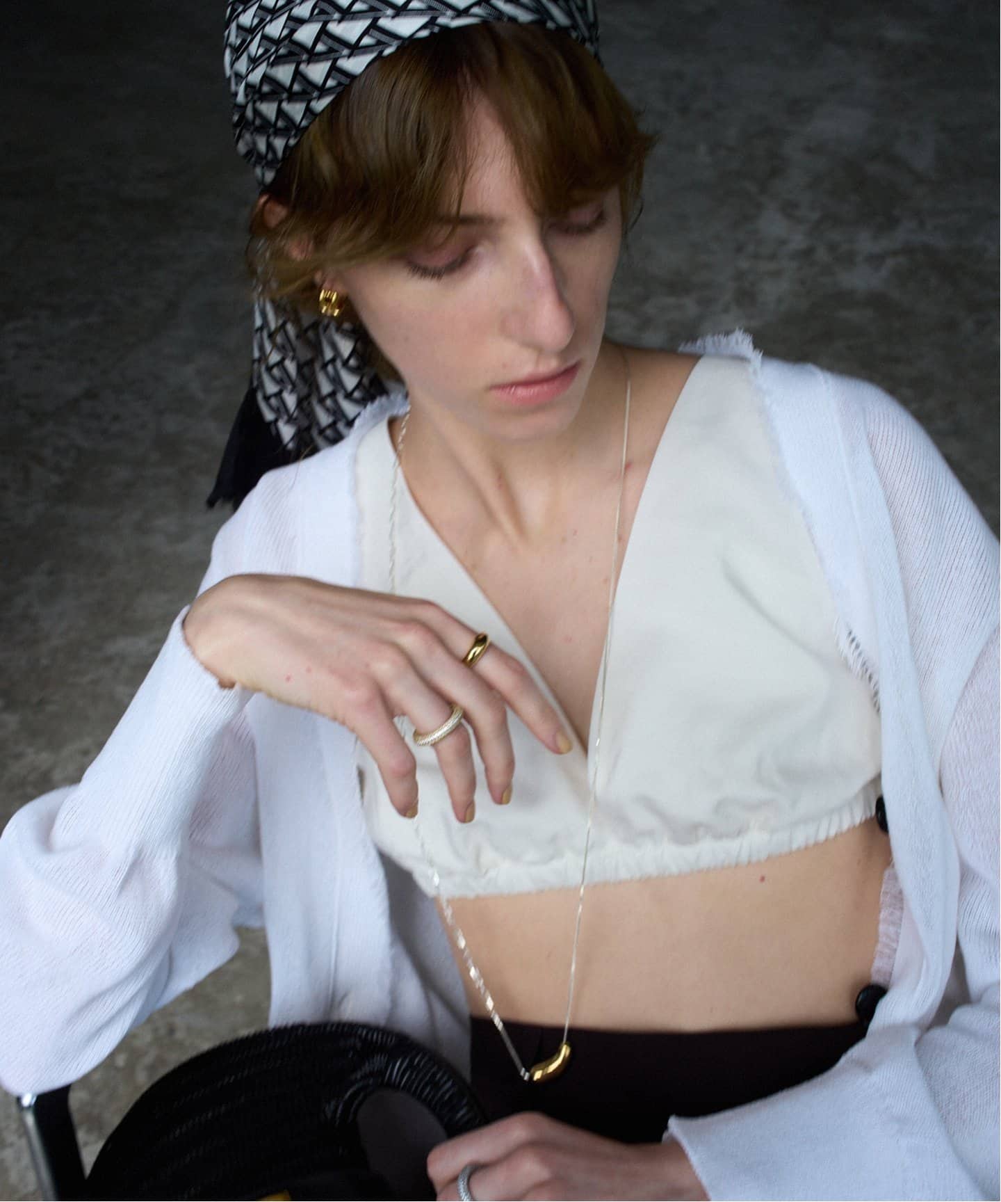 シルクサンドウォッシュブラトップ（シャツ／ブラウス