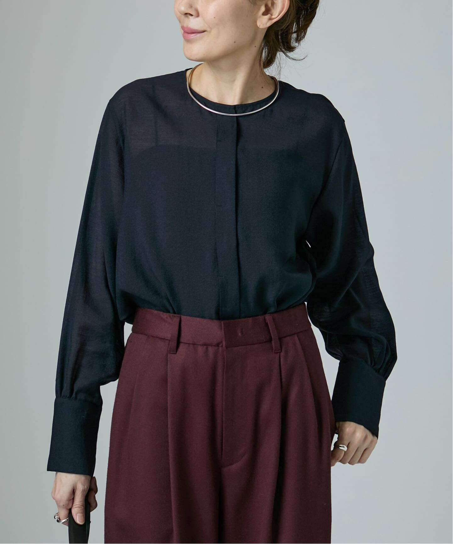 追加4》シアーブラウス（シャツ／ブラウス）｜VERMEIL par iena