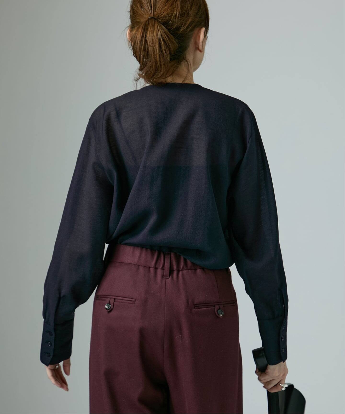 追加4》シアーブラウス（シャツ／ブラウス）｜VERMEIL par iena