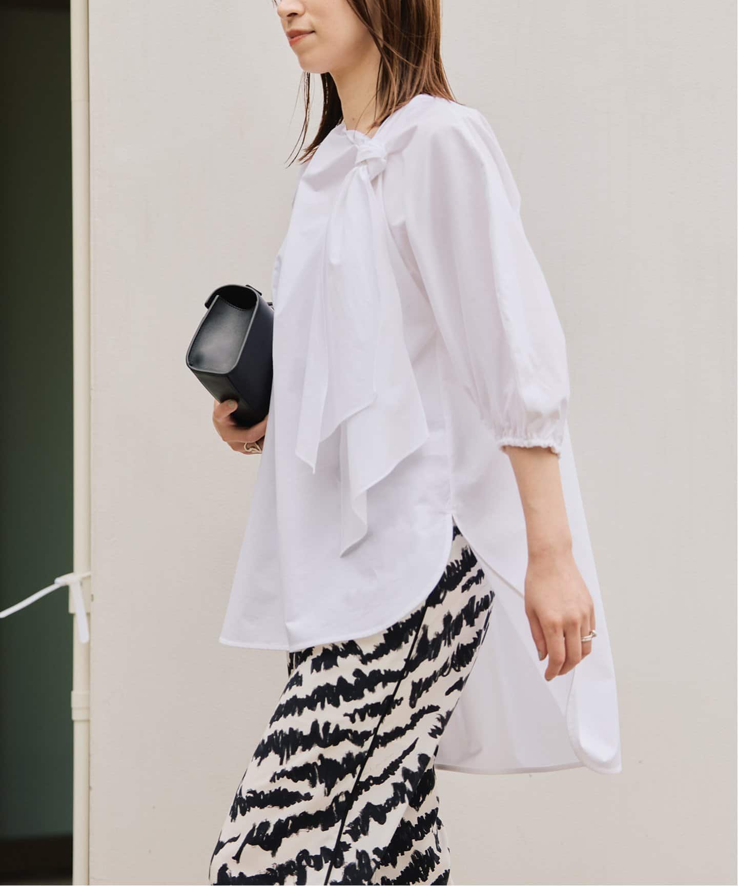 リボンブラウス（シャツ／ブラウス）｜VERMEIL par iena（ヴェルメイユ