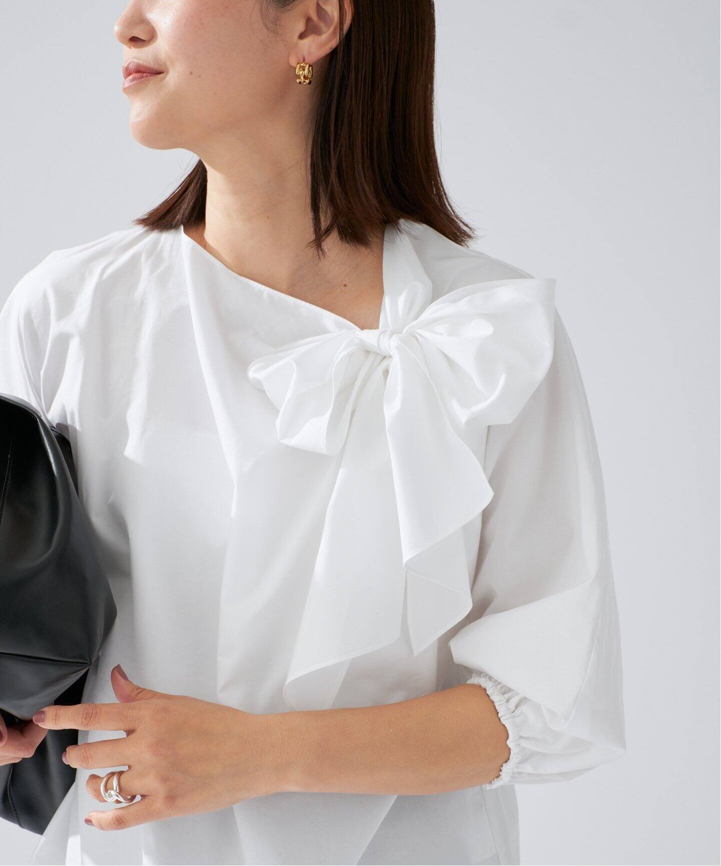 リボンブラウス（シャツ／ブラウス）｜VERMEIL par iena（ヴェルメイユ