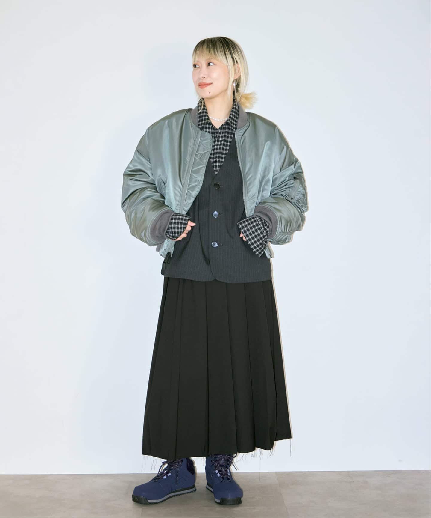 新品 25SS CITYSHOP TR PLEATS スカート プリーツスカート 追加予約1》TR PLEATS スカート（その他スカート）｜CITYSHOP（シティ