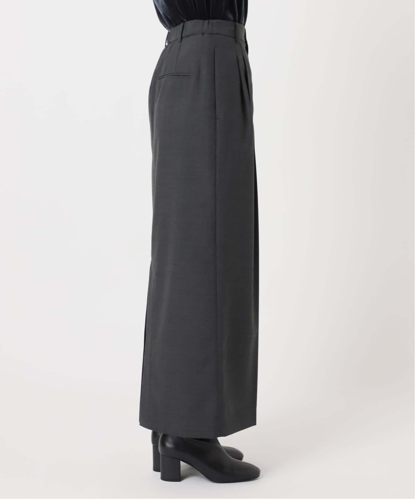CITYSHOP マキシスカート SLACKS LIKE スカート 追加予約2》SLACKS LIKE スカート（ロング・マキシ丈スカート