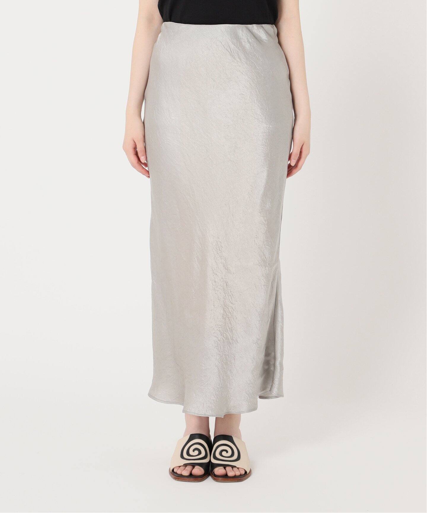 追加》SATIN LONG スカート（ロング・マキシ丈スカート）｜CITYSHOP  