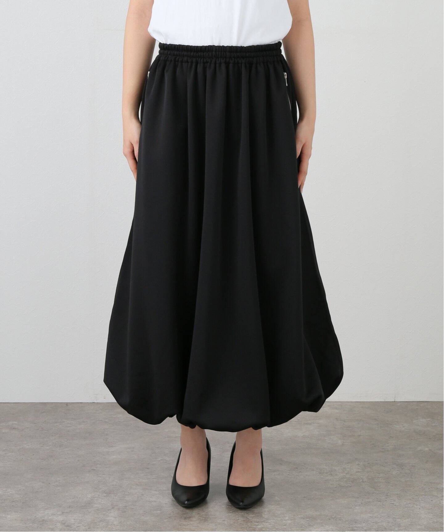 NEEDLES BALLOON TRACK SKIRT QV327：スカート（ロング・マキシ丈 