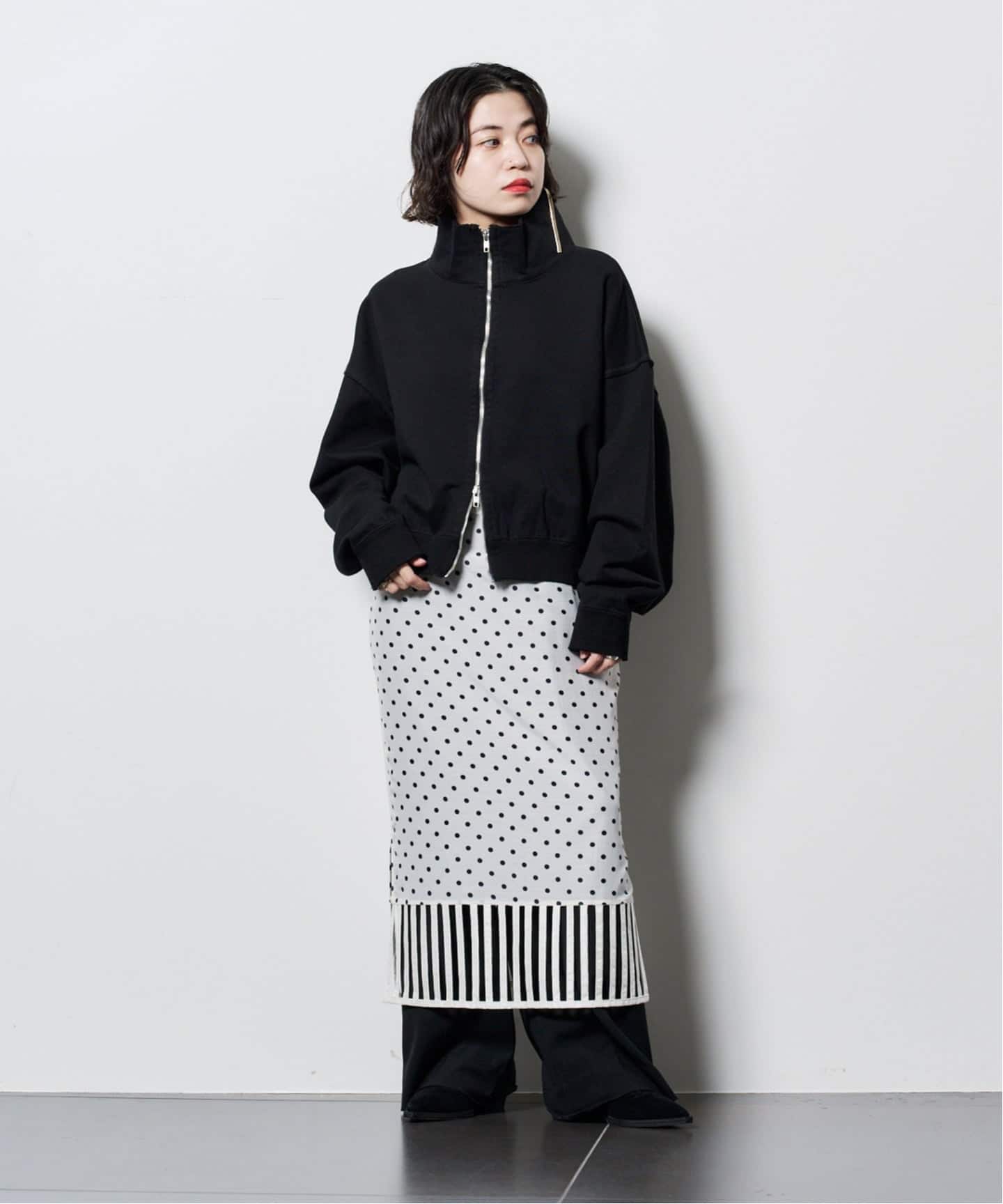 superyaya スカート　※最終値下げです！ SUPER YAYA SKIRT STRIPES SK09-STR-AW25：スカート（その他スカート