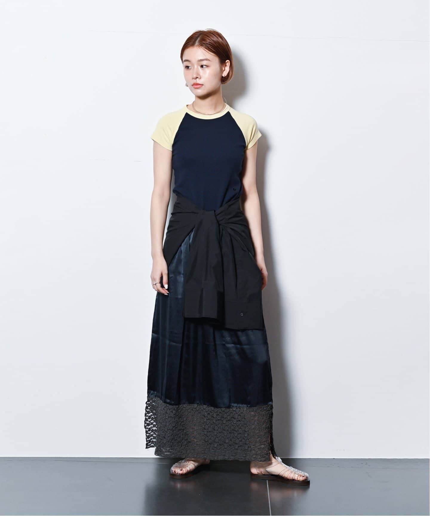 スカート IONSEOUL tube 2way skirt ops BBJ320 BASERANGE OLIN SKIRT KOL-SS-SU25：スカート（その他スカート