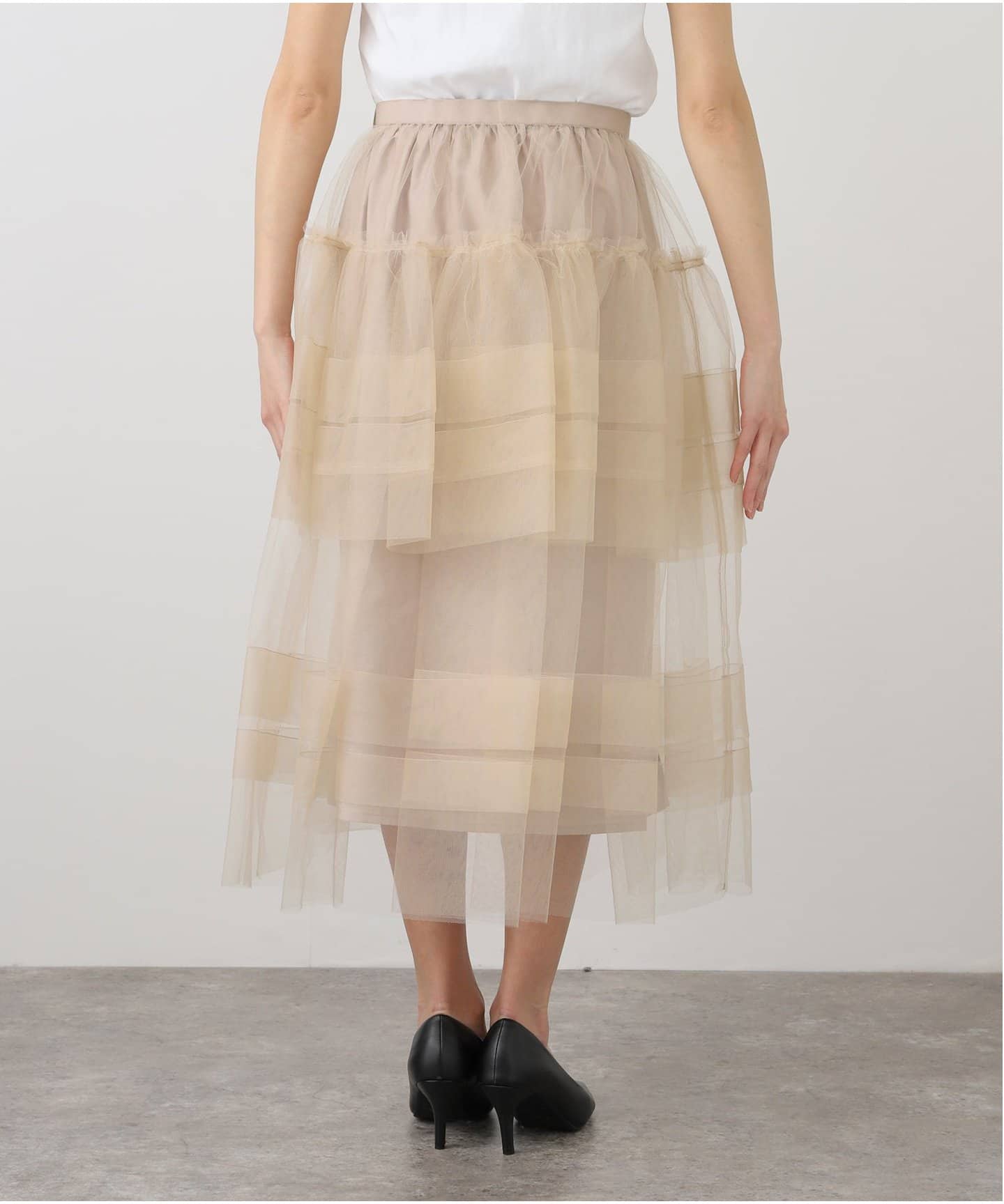 スカート TheLatest Skirts SLY | REMAKE LIKE LACE CHECK スカート (スカート(ロング